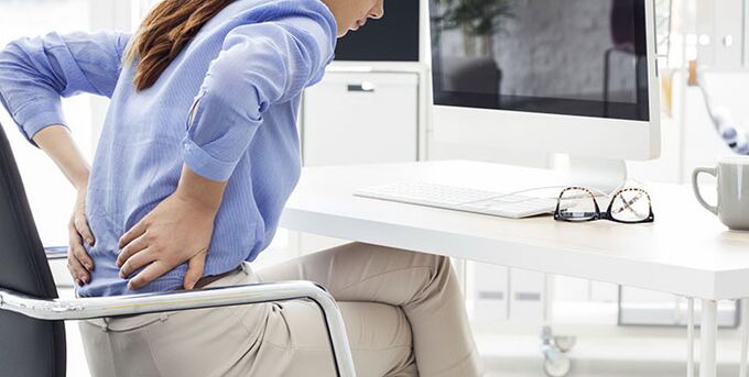 Hypertension is the cause of back pain