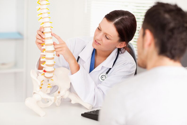 consultation with a cervical osteochondrosis specialist;